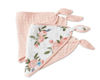 Picture of Cotton Muslin Bandana Bib 2 pack - Watercolor Roses