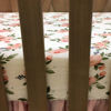 Picture of Cotton Muslin Crib Sheet - Watercolor Roses by Little Unicorn