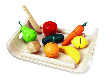 Picture of Assorted Fruit & Vegetable - by Plan Toys