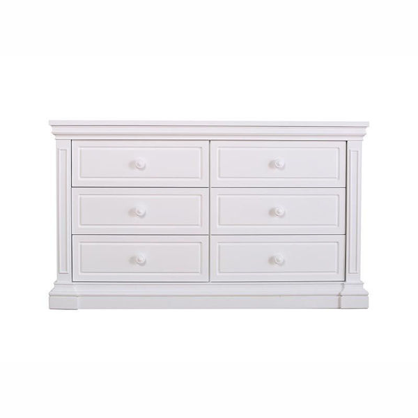 Picture of Jackson 6 Drawer Dresser - White