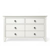 Picture of Edison 6 Drawer Dresser White