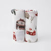 Picture of Deluxe Bamboo Muslin Swaddle 2 Pack - Sweater Soiree by Little Unicorn