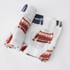 Picture of Deluxe Bamboo Muslin Swaddle 2 Pack - Sweater Soiree by Little Unicorn