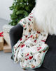 Picture of Deluxe Bamboo Muslin Quilt - Winter Village by Little Unicorn