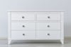 Picture of Edison 6 Drawer Dresser White