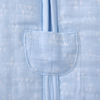 Picture of Halo Sleepsack Small, Quilted Cotton Muslin, Pyramid Blue