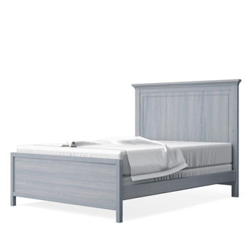 Picture of Jackson Full Bed with Low Footboard - Storm