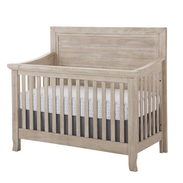 Shop Flat Top Convertible Crib Remi Sugarcoat Finish Bfpk