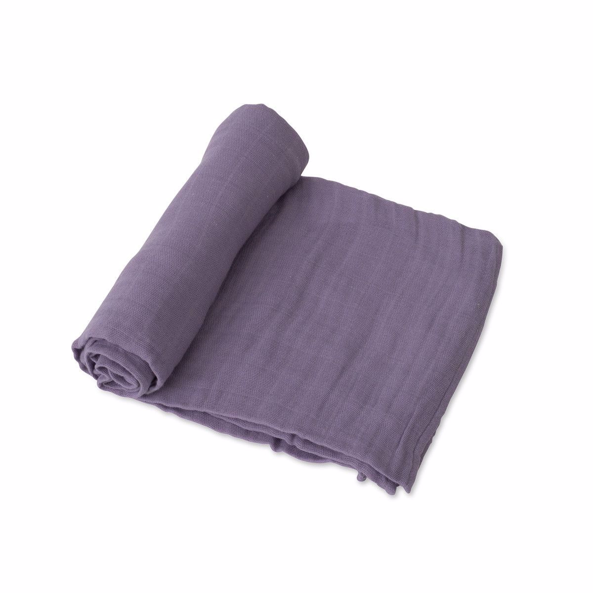 purple muslin swaddle blankets