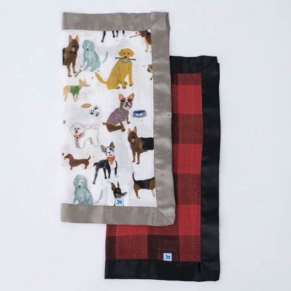 buffalo plaid muslin swaddle