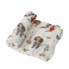 Picture of Deluxe Bamboo Muslin Swaddle Single - Safari Social by Little Unicorn
