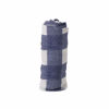 Picture of Deluxe Bamboo Muslin Swaddle Single - Blue Plaid by Little Unicorn