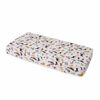 Picture of Cotton Muslin Crib Sheet - Woof by Little Unicorn