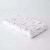 Picture of Cotton Muslin Changing Pad Cover - Narwhal