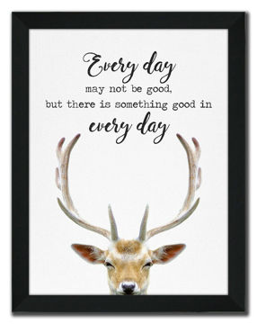 Picture of Animal Talk Deer - 12" X 16