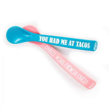 Picture of You Had Me At Tacos/Parlez Vous French Fries Wonder Spoon Set - by Bella Tunno