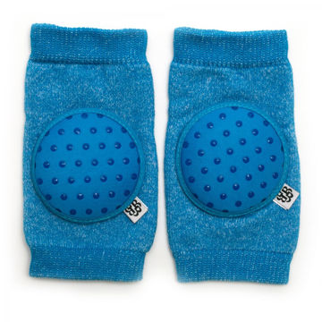 Picture of Heathered Medium Blue Happy Knees | Bella Tunno