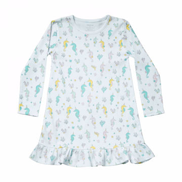 Picture of Noomie Dress Seahorse - All Over Print