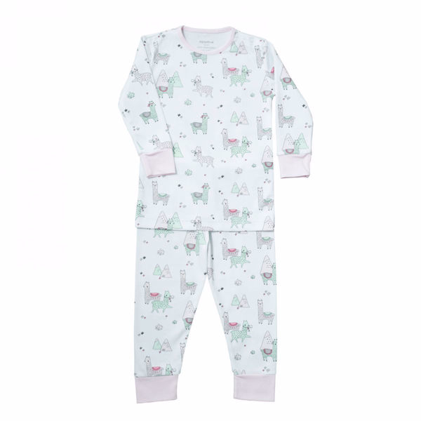 Picture of Noomie White Llama PaJama Set