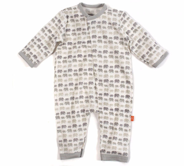 Picture of Gray Dancing Elephants Magnetic Modal Coverall