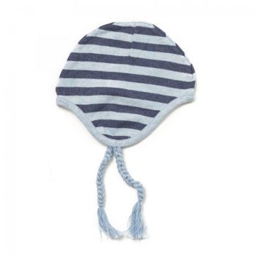 Picture of Bison Pilot Hat - Blue Stripe (6-12)