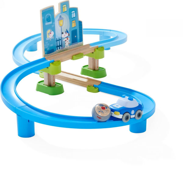 Picture of Kullerbu Police Chase Set (figure 8) by Haba Toys