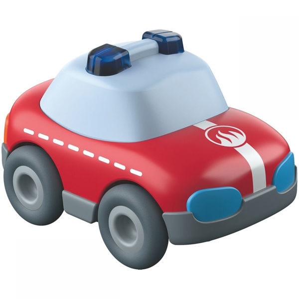 Picture of Kullerbu Red Fire Truck (motor) Car by Haba Toys