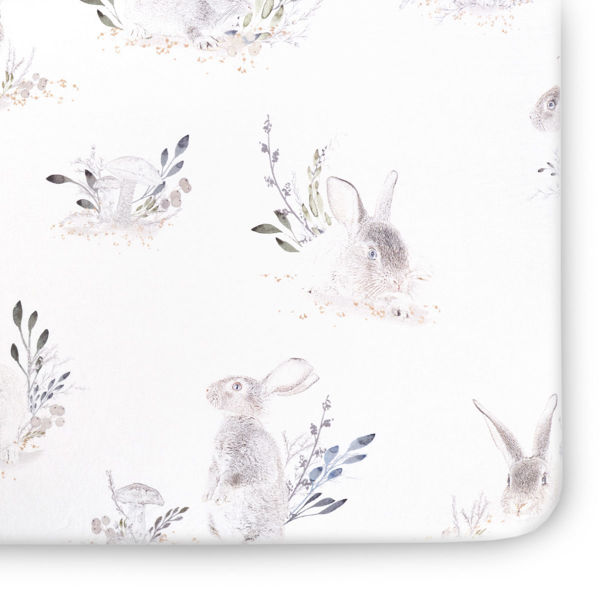 Picture of Cottontail Jersey Crib Sheet