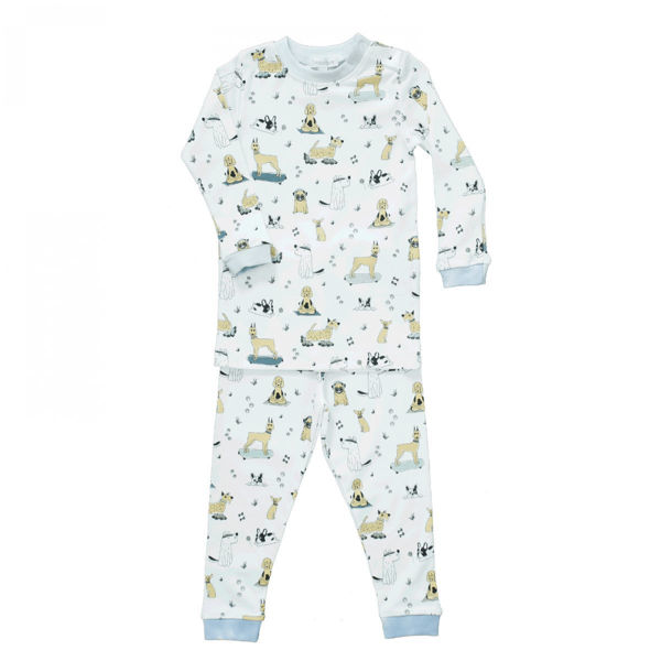 Picture of Noomie 2 PC Pajama Set - Blue Dogs