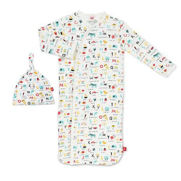 Picture of ABC Love Modal Magnetic Gown Set   - Newborn to 3 Months