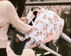 Picture of Cotton Muslin Car Seat Canopy 2 - Watercolor Roses by Little Unicorn