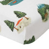 Picture of Cotton Muslin Crib Sheet - Happy Camper by Little Unicorn