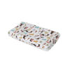 Picture of Cotton Muslin Changing Pad Cover - Woof by Little Unicorn