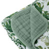 Picture of Cotton Muslin Quilt - Tropical Leaf by Little Unicorn