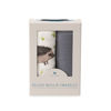 Picture of Deluxe Bamboo Muslin Swaddle 2 Pack - Charcoal Hedgehog by Little Unicorn