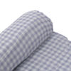 Picture of Deluxe Bamboo Muslin Swaddle Single - Lavender Gingham by Little Unicorn