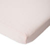 Picture of Cotton Muslin Mini Crib Sheet - Blush by Little Unicorn