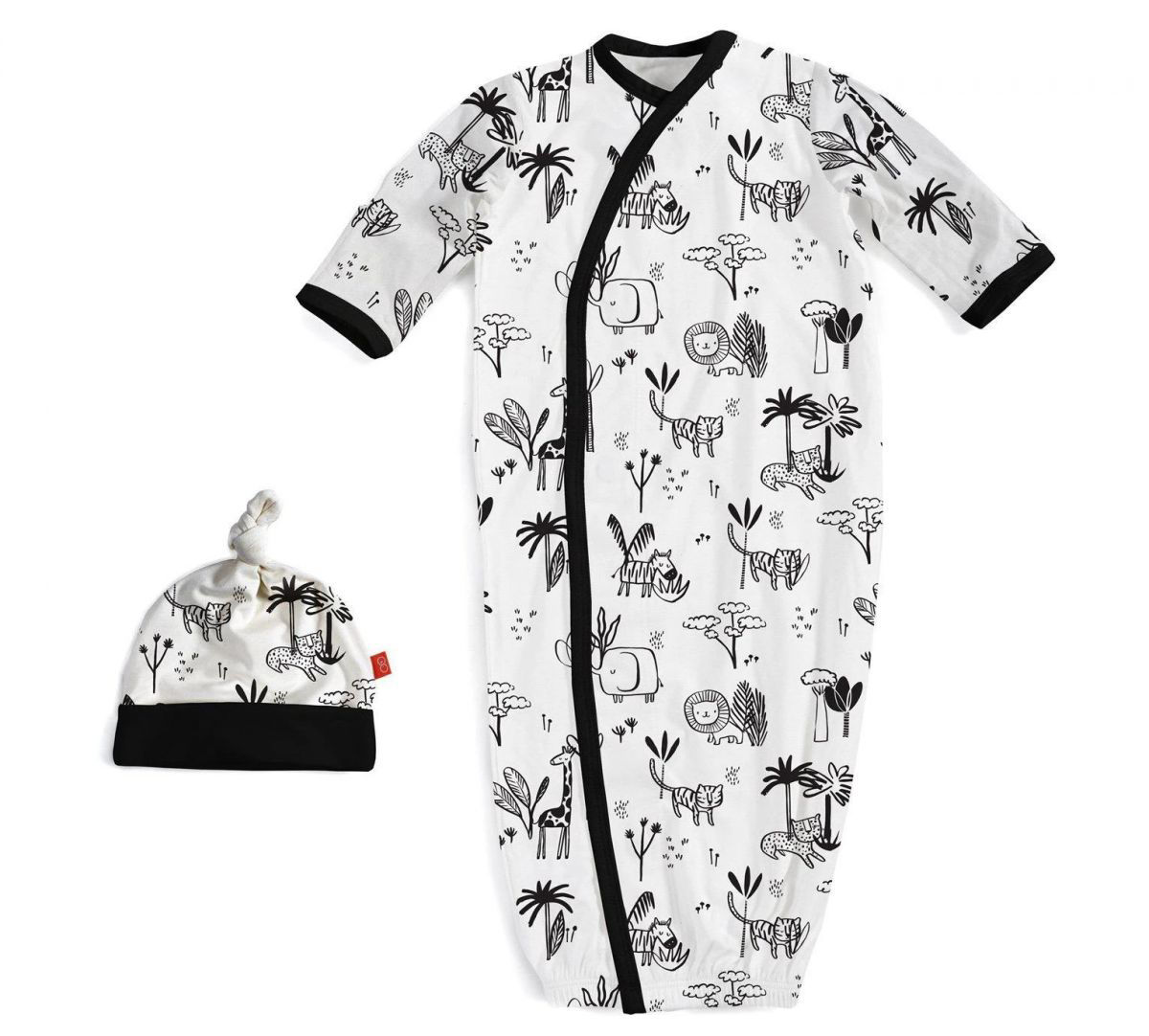 magnetic newborn gown