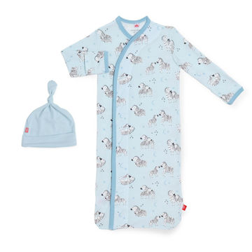 magnetic newborn gown