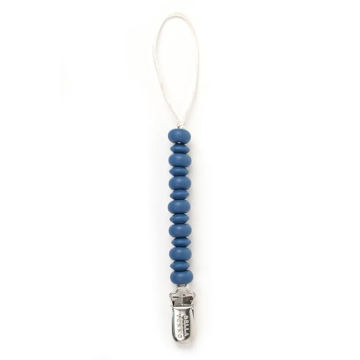 Picture of Navy Pacifier Clip - by Bella Tunno