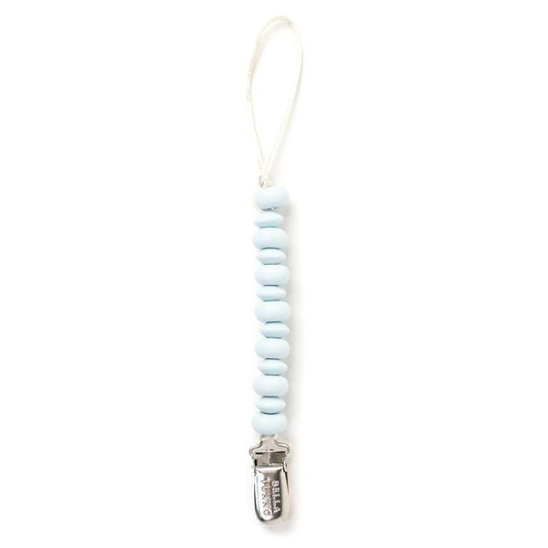 Picture of Light Blue Pacifier Clip - by Bella Tunno
