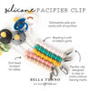 Picture of Light Pink Pacifier Clip | Bella Tunno