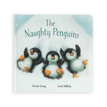 Picture of Naughty Penguins Book- by JellyCat