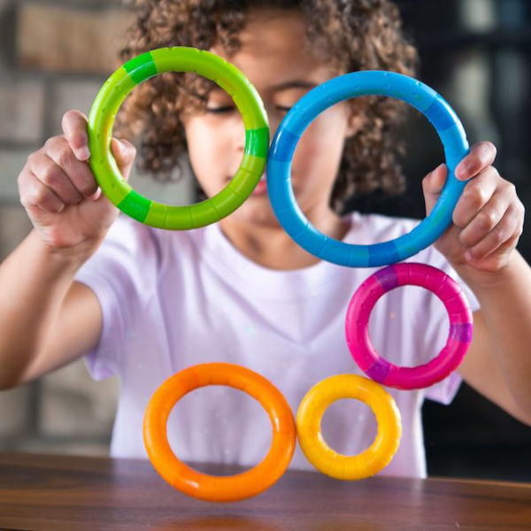 Picture of Tinker Rings - Magnetic Tinkers for Little Thinker - by Fat Brain Toys