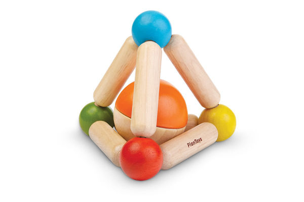 Picture of Triangle Clutching Toy - by Plan Toys