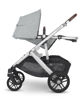 Picture of VISTA V2 Stroller - STELLA(grey brush/silver/saddle leather) - by Uppa Baby