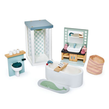 Picture of Dovetail Bathroom Set - by TenderLeaf Toys