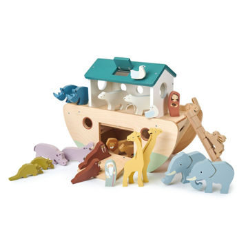 Picture of Noah's Wooden Ark - by TenderLeaf Toys