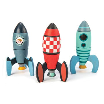 Picture of Rocket Construction  by TenderLeaf Toys