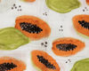 Picture of Cotton Muslin Swaddle Single - Papaya by Little Unicorn